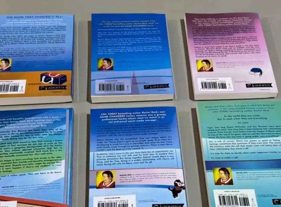 6 Books GAME CHANGER TOUGH GUY ROLE MODEL COMMON GOAL LONG GAME HEATED RIVALRY