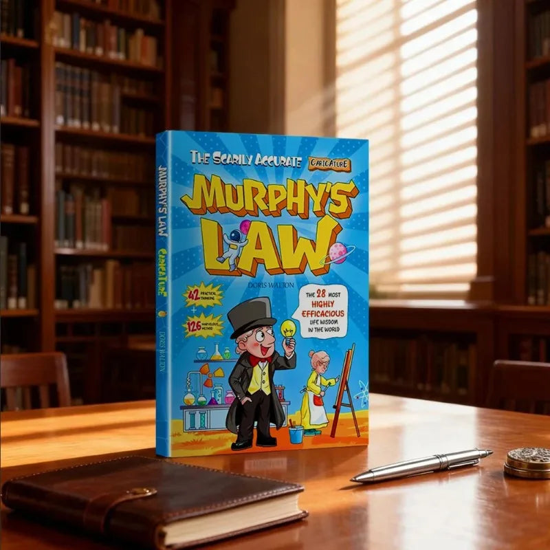 Murphy's Law Learning Book for Kids 8-12 Years Old Builds Resilience & A Growth Mindset Provides Practical Real-World Life Skill
