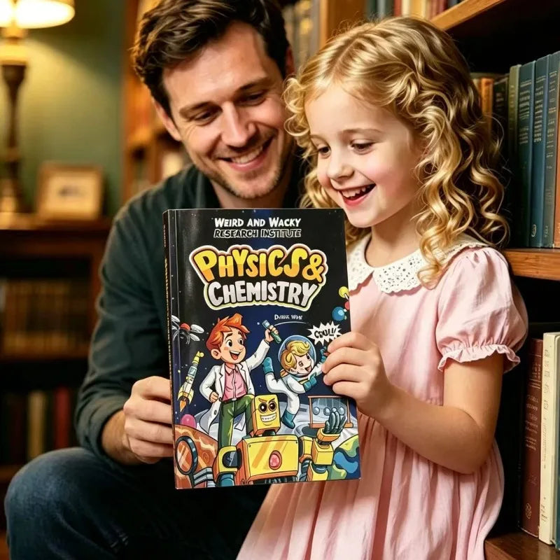 Weird and Wacky Research Institute: Physics & Chemistry - Fun STEM Science Book for Kids Educational Learning Gift by Doris Walt