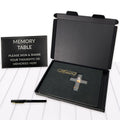 Funeral guest book memory album funeral sign-in black guest signature book life anniversary celebration Day of the Dead gifts