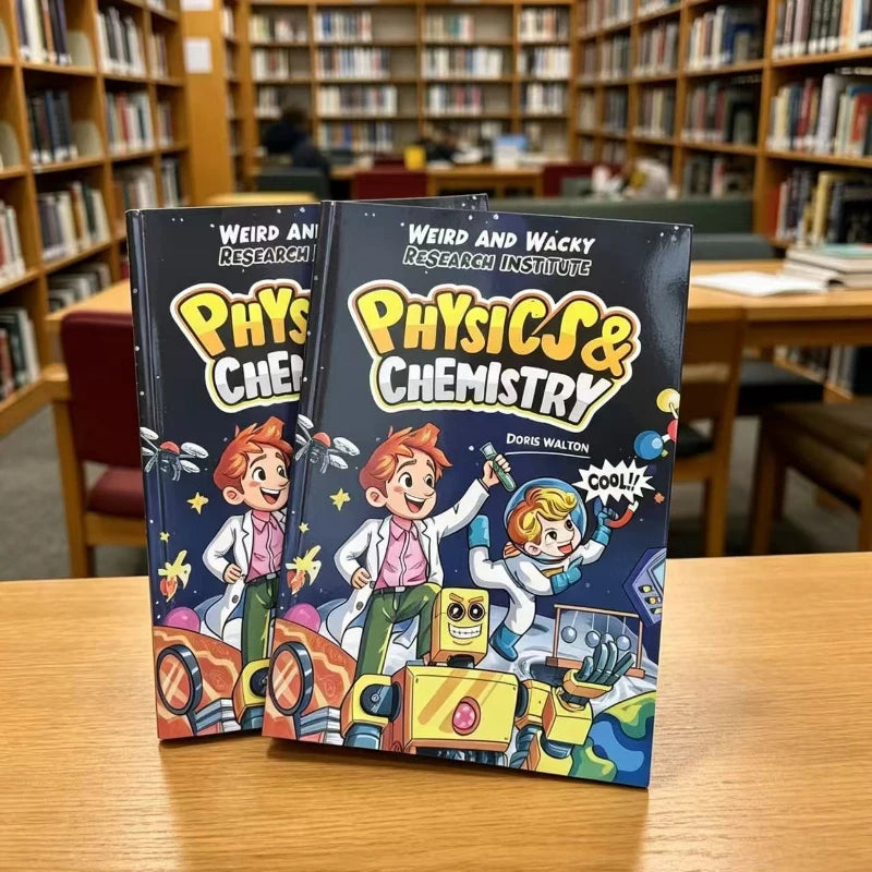 Weird and Wacky Research Institute: Physics & Chemistry - Fun STEM Science Book for Kids Educational Learning Gift by Doris Walt